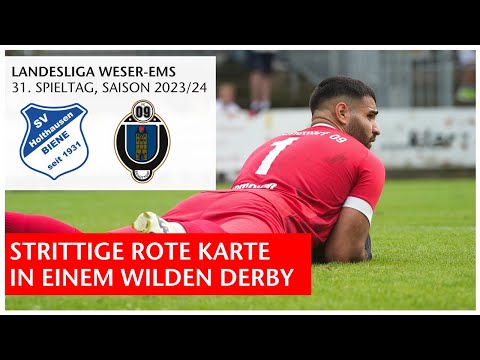 SV Holthausen-Biene - FC Schüttorf 09 | Landesliga Weser-Ems 2023/24 | GN-Online Videospielbericht