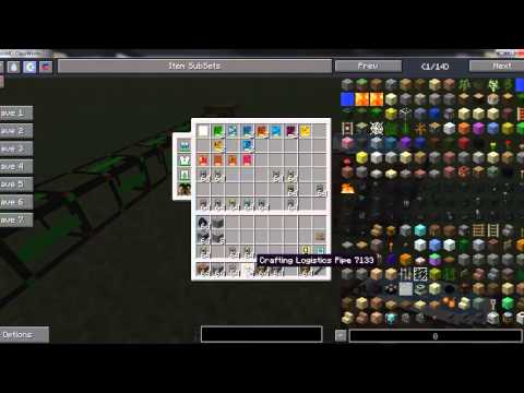 Logistic Pipes Tutorial - Episode 1 - Pipes Overview (Part 1)