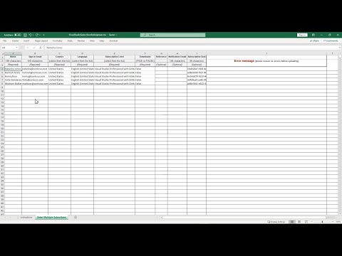 Choosing which subscription ID to assign