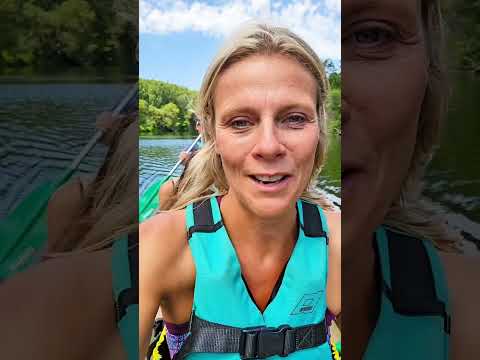 MUST DO in the Loire Valley of France - canoe beneath the arches of Château de Chenonceau