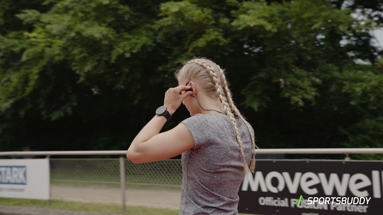 Produktvideo af Wave W2 bluetooth headset til løb og træning