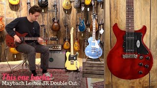Video thumbnail for This one BARKS! | Maybach Lester Junior Double Cut Special by Tom Groenendaal by Dijkmans Guitars