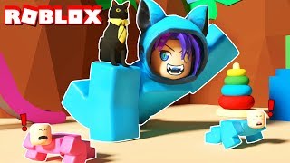 The Weirdest Game I Have Ever Played In Roblox But I Kinda Loved - bullying all the small babies in roblox baby simulator