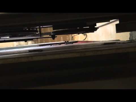 Otis 211M? Hydraulic Semi-Scenic Elevator at 100 Clock Tower Place in Carmel, CA