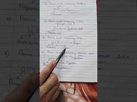 Amino acid containing amino group  (NH2)