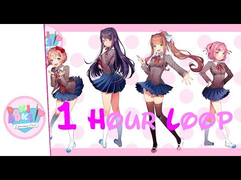 [EXTENDED] Doki Doki Literature Club - Main Theme OST - 1 HOUR LOOP