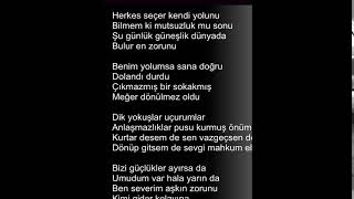 gökçe bahadır sana doğru karaoke şarkı sözü gizem karaman
