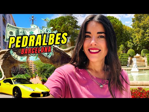 Este es el barrio MÁS CARO de Barcelona 🤑 España *4K