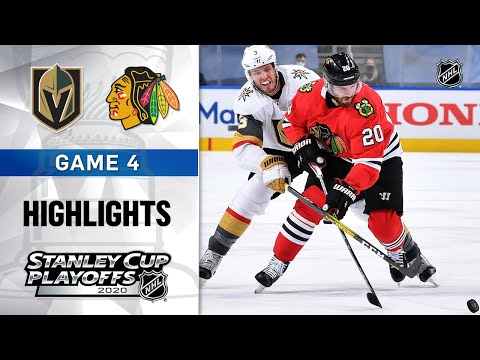NHL Highlights | First Round, Gm4: Golden Knights @ Blackhawks - Aug. 16, 2020