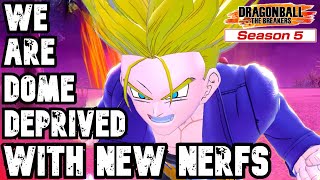 DEBUFFED (HEAT) DOME?! Combo Potential Has Been Removed?! - Dragon Ball The Breakers Season 5