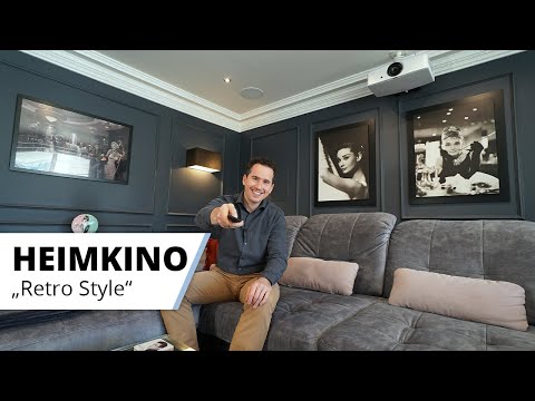 Heimkino Retro Style - vom ungenützten Wohnraum zum stylischen Heimkino