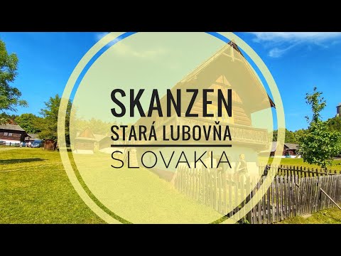 Ľubovniansky skanzen, Stará Ľubovňa, Slovakia Full HD