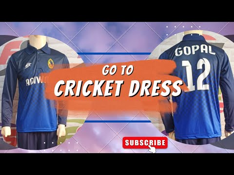 Sublimation Cricket Dress