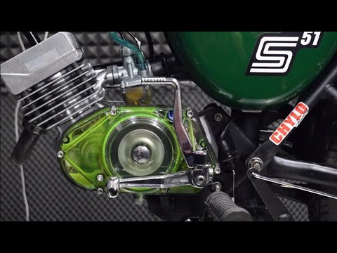 TRANSPARENT ENGINE SIMSON CLEAR TUNING POLSKA CHYLORACING