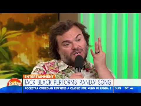 Jack Black Takeover: Kung Fu Fighting performance