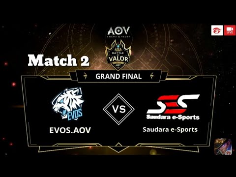 EVOS.AOV vs SES GLORIUS Final Battle of valor 11 oktober 2017