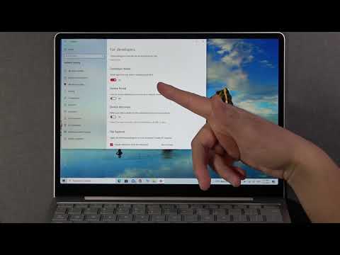 How to Enable Developer Mode on MICROSOFT Surface Go - Turn On / Off Developer Options