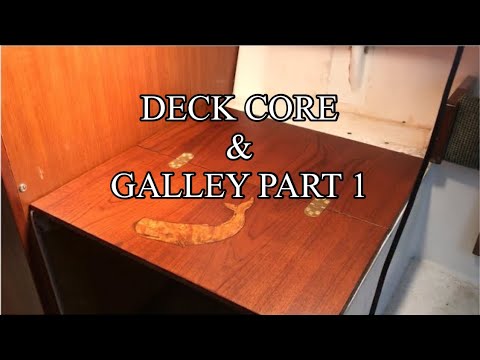 Contessa 26 Refit ep.9 - Deck Core and Galley Rebuild Part 1