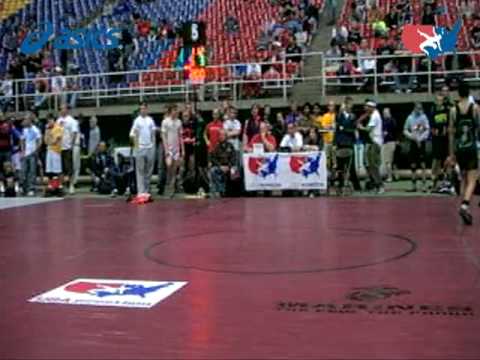 USAW Junior Folkstyle Nationals: 112 pound final - Freddie Rodriguez vs. Derek Elmore