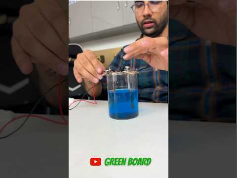 Copper plating #greenboard #class10th #experiment #scienceexperiment #experiment