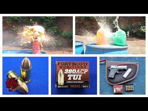 Fort Scott Munitions TUI 95gn .380acp ammo review