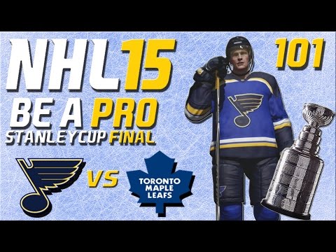 NHL 15 [Be A Pro] #101 - St. Louis Blues - Toronto Maple Leafs (Playoffs Stanleycup Final Spiel 2)