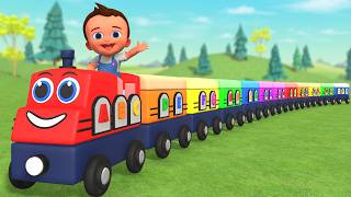 Learn Alphabet Song for Kids 🎵 | ABC Outdoor Fun & Color Learning Educational 3D Cartoons