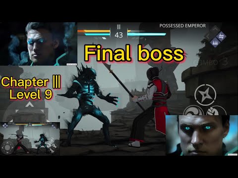 Shadow Fight 3 final boss + ending destroy sphere seen - chapter 3 level 9