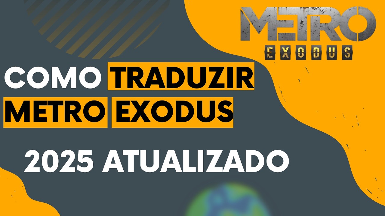 COMO MUDAR O IDIOMA DO METRO EXODUS