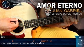 Como tocar Amor Eterno JUAN GABRIEL | Especial DÍA DE MUERTOS | Tutorial Guitarra