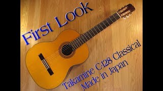Video thumbnail for A look at a 1977 Takamine C128 Classical Made in Japan by JandW Music