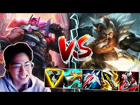 MANGKI Gangplank Vs Olaf Top  - Korea Challenger - Patch 25.24