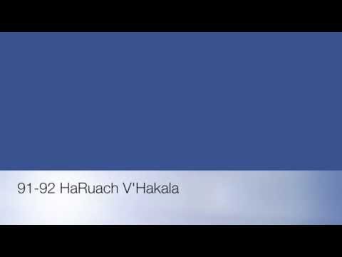Shabbat Liturgy - HaRuach V'Hakala