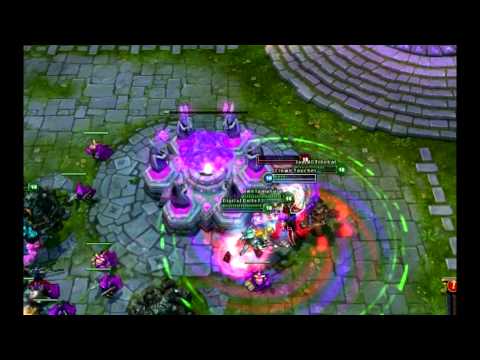 LoL - Extremely Close Nexus Saves