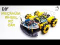 DIY Mecanum Wheel RC Car Bluetooth Controlled