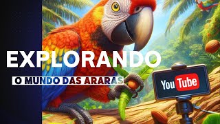 Explorando o Mundo das Araras Cores Deslumbrantes Inteligência Surpreendente e Comportamento Social
