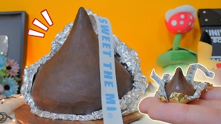 자이언트 키세스 Giant HERSHEY'S Kiss Cake [FOOD VIDEO] [스윗더미 . Sweet The MI]