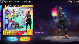 Emote Royale Event Free Fire | Emote Royale Event Unlock | FF New Event Today | Free Fire New Event