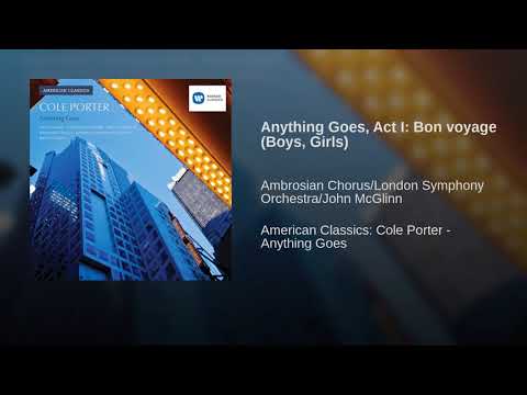 Bon Voyage performed in Anything Goes