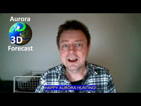 Aurora Forecast 3D Video