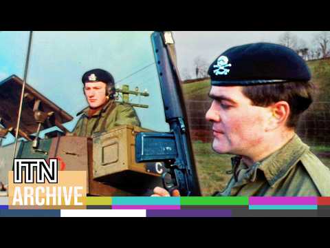 Hunting IRA Gun Smugglers | 1970s Footage of British Army Border Patrols | The Troubles (1971)