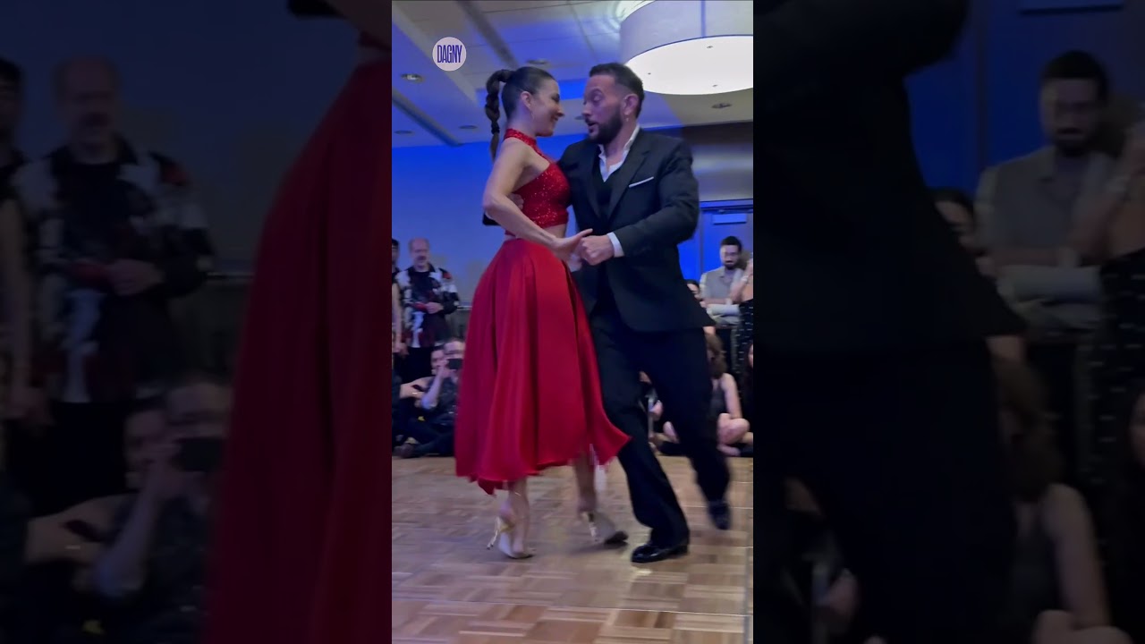 Loukas Balokas & Georgia Priskou dancing tango to “El Huracán” by Los Reyes del Tango (4/12)