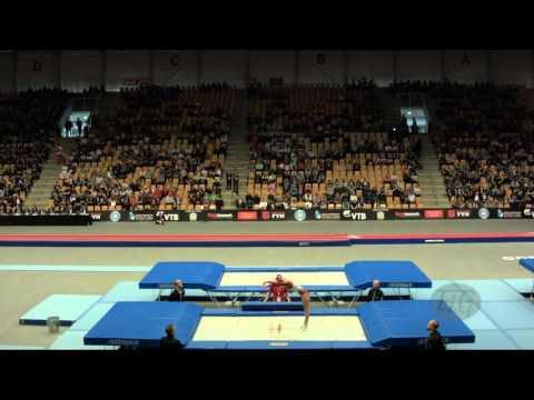 PENEVA Mariela (BUL) - 2015 Trampoline Worlds - Qualification TR Routine 2