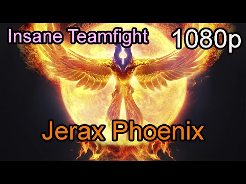 Jerax Phoenix AMAZING Fight! Pub Ranked Game