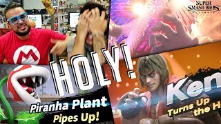 REACTING TO Super Smash Bros Ultimate World Of Light! Ken, Piranha Plant, and Incineroar Reaction!