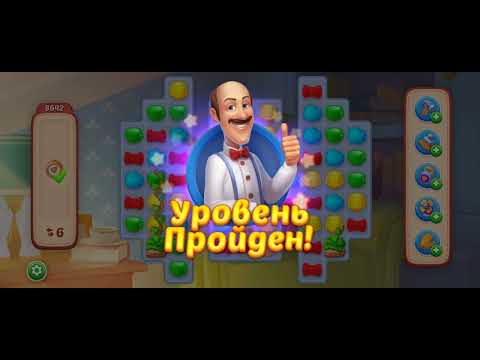 Playing Homescapes ASMR let's play ⏯️ level 8642 Planes in Jungles Indiana Johns plays funny