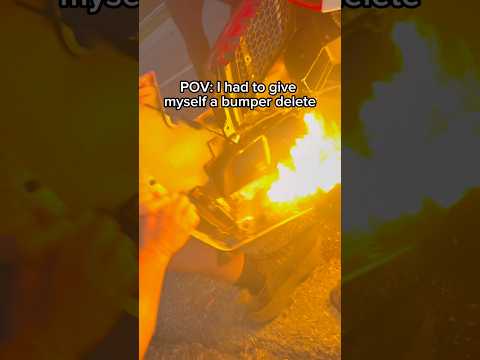 I Had to Rip Off The R8 Bumper!