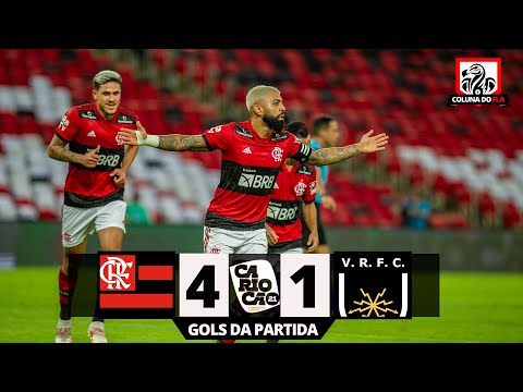 FLAMENGO 4X1 VOLTA REDONDA - GOLS DA PARTIDA - SEMIFINAL CARIOCA 2021