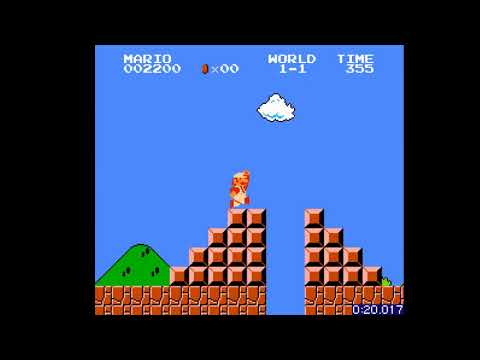 SMB1 1-1 with Fire 24.942 (old WR)