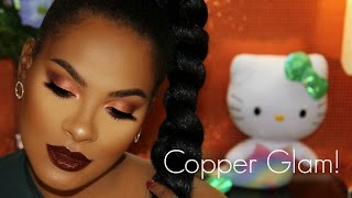 Copper Glam  Makeup Tutorial | Savannah Sylver